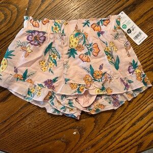 Carter’s Baby Floral Poplin Shorts NWT Size 24m